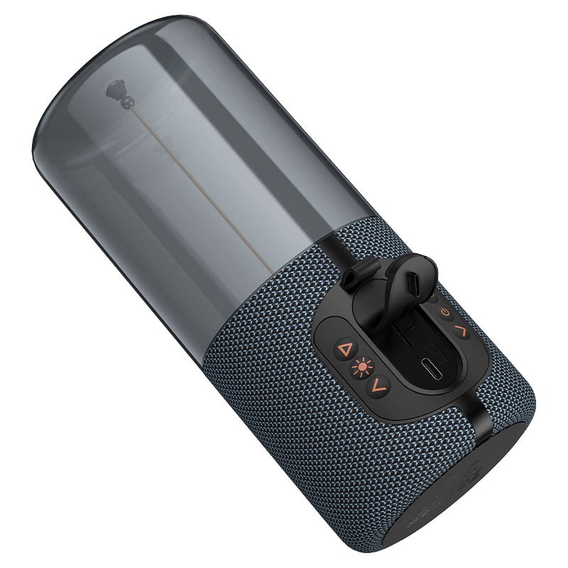 Enceinte Bluetooth Lumineuse Magnétique – Haute Qualité, Lumière Apaisante Synchronisée au Son | Ambiance Relax & Design Apaisant (Maison, Chambre Enfants, Camping) – Image 4