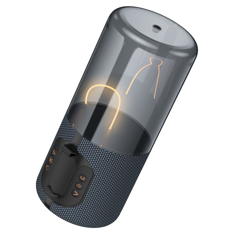 Enceinte Bluetooth Lumineuse Magnétique – Haute Qualité, Lumière Apaisante Synchronisée au Son | Ambiance Relax & Design Apaisant (Maison, Chambre Enfants, Camping) – Image 2